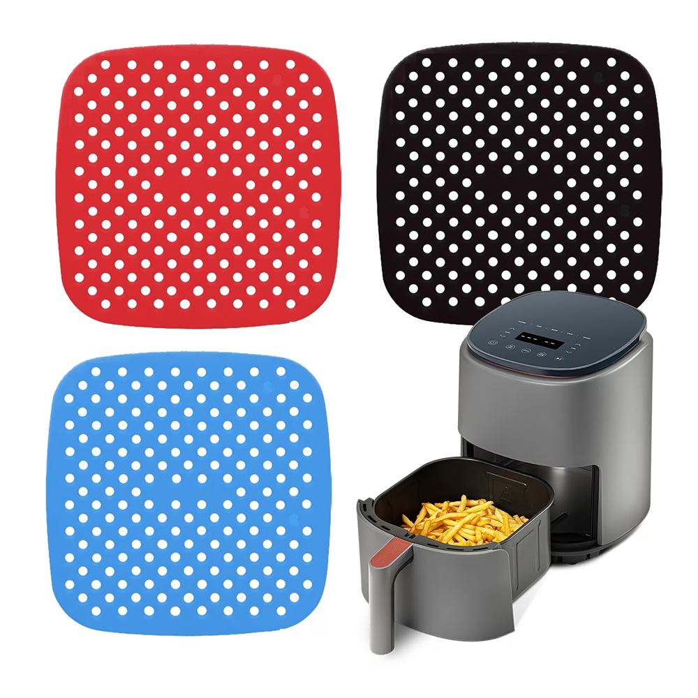 Commercial Kitchen Pots And Pans - Reusable Air Fryer Pad, Silicone Non-stick