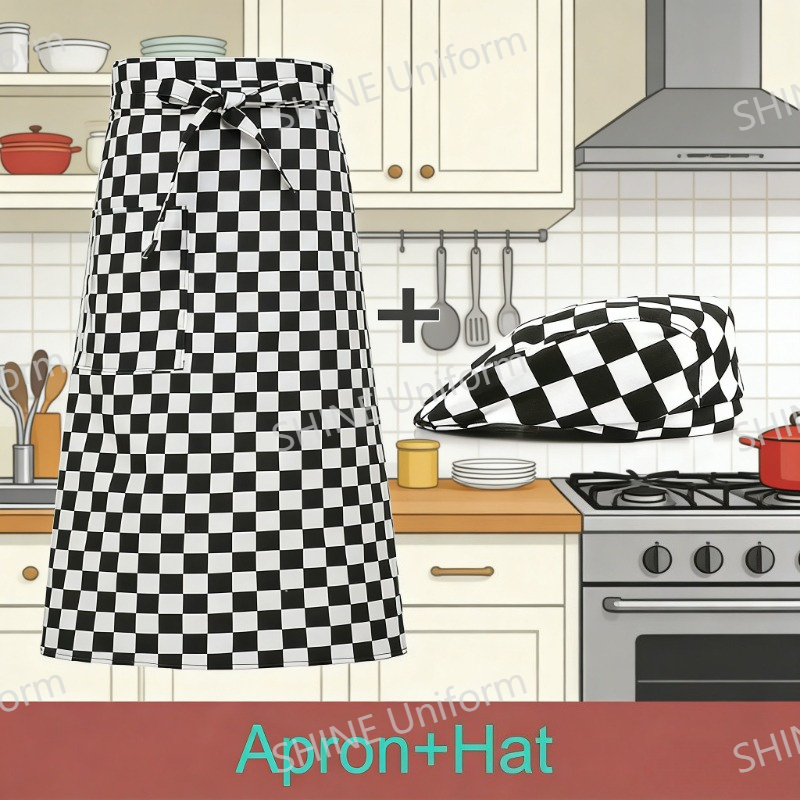Commercial Kitchen Set - Restaurant Kitchen Cook Work Apron Cooking