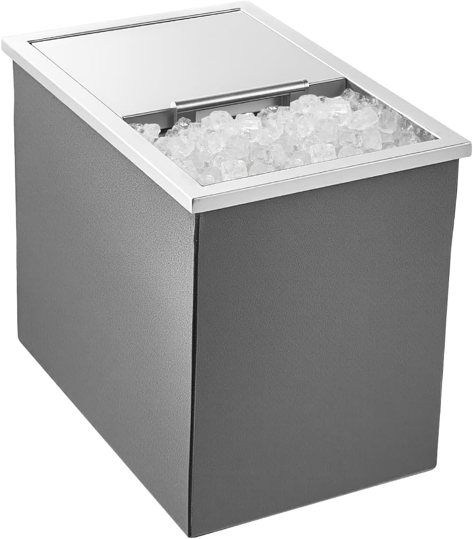 Commercial Kitchen Store - Stainless Steel Drop-In Ice Chest Cooler