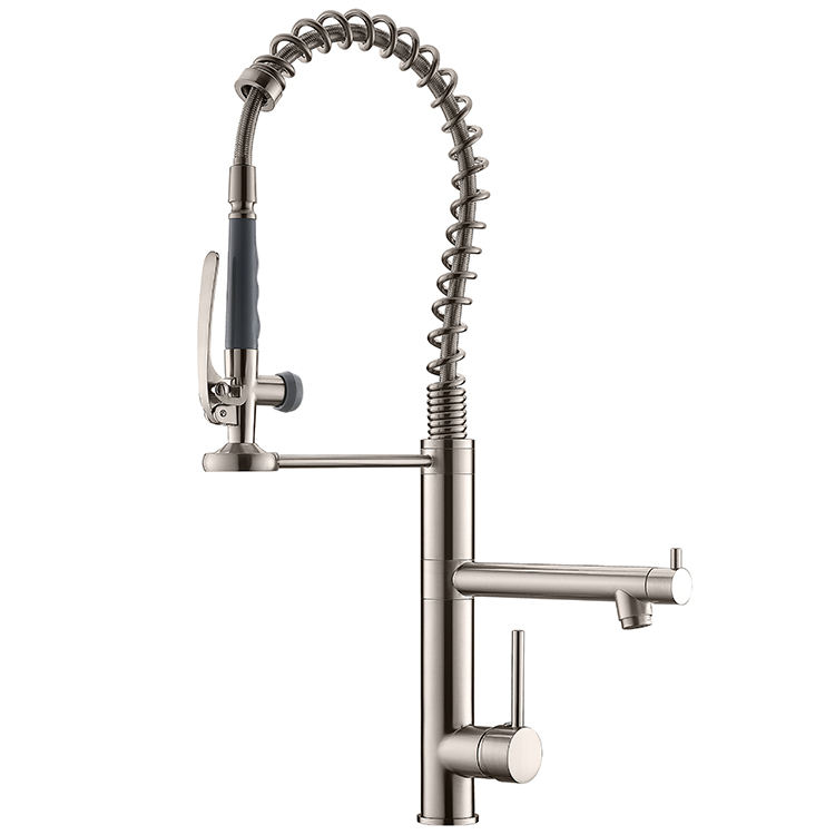 Commercial Quality Kitchen Faucet - High Quality Contemporary Design Commercial Kitchen