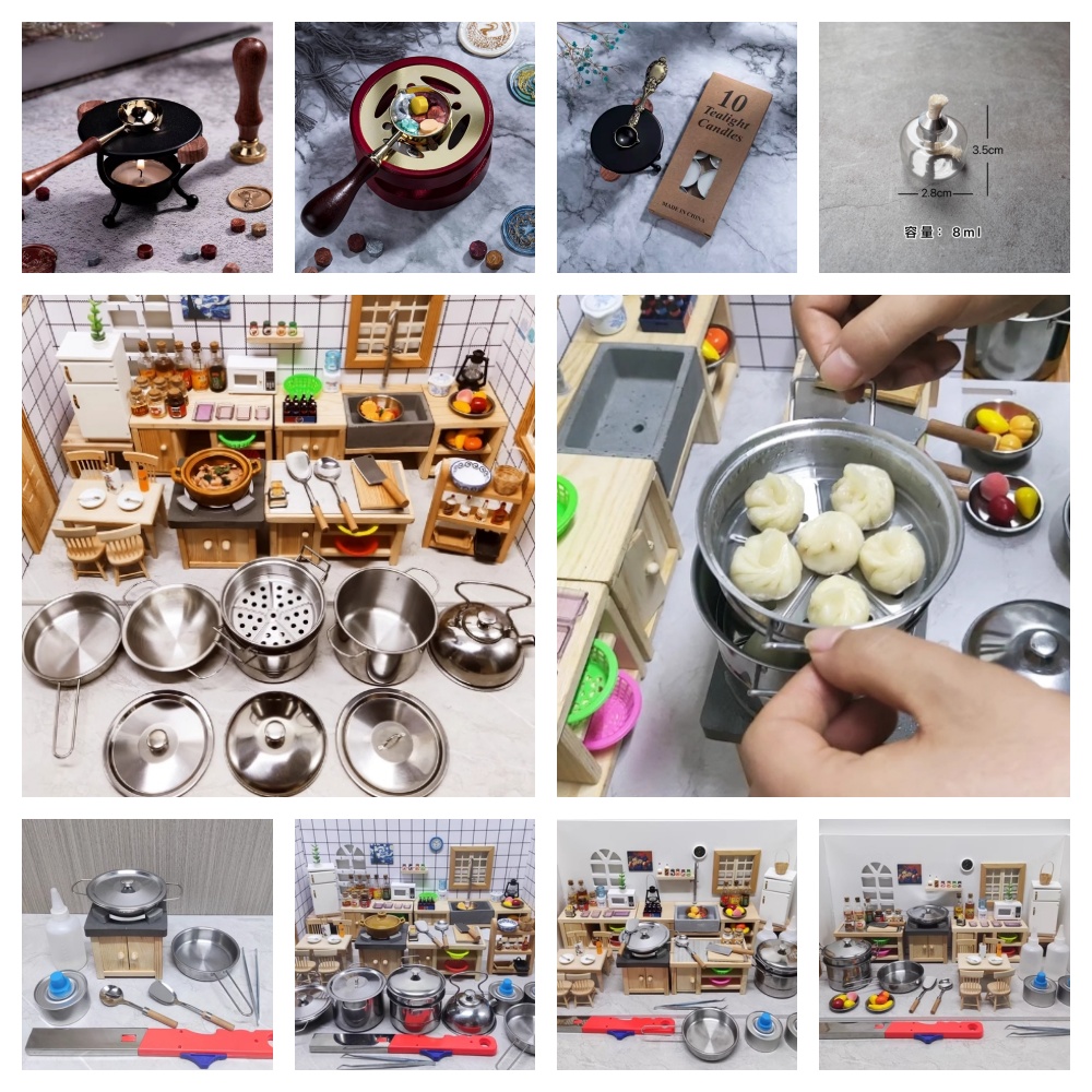Commercial Kitchen Warmer - Doll House Miniature Kitchen Simulation Kitchenware