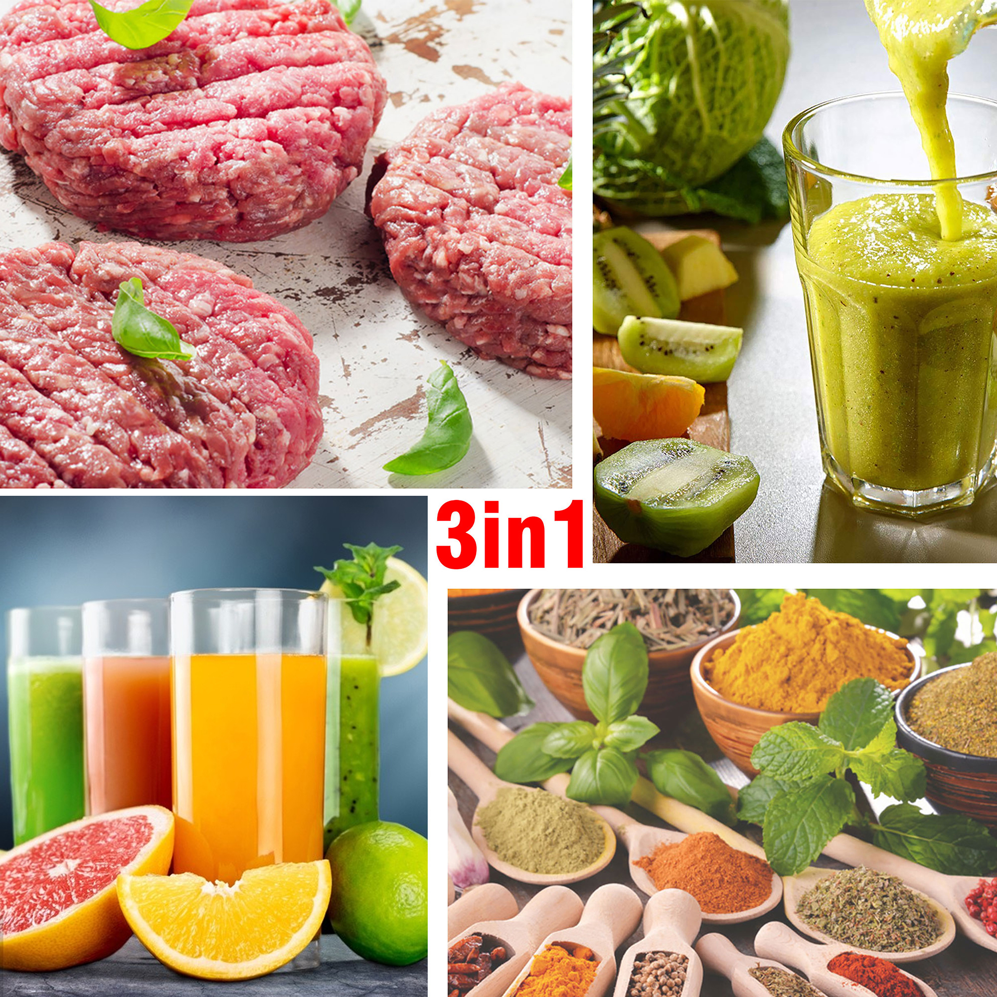 3 in 1 Blender&Meat Grinder&Ju – Commercial Blender Heavy Duty recenzja i cena