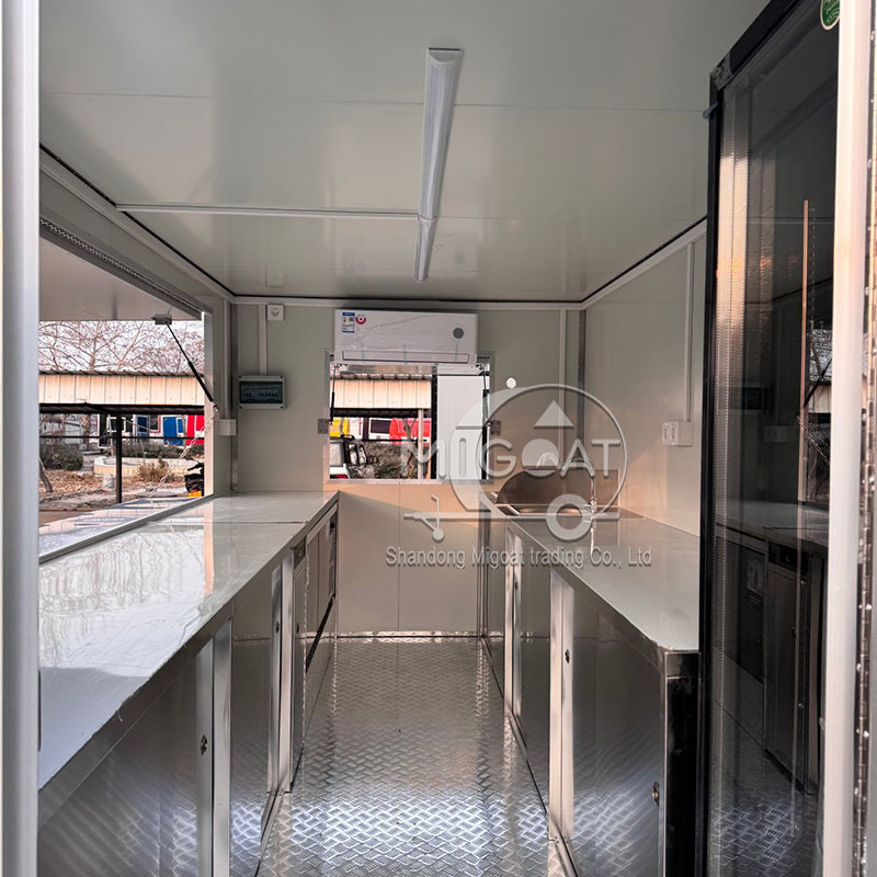 Stainless Steel Mobile Food Tr – Commercial Kitchen Air Conditioner recenzja i cena