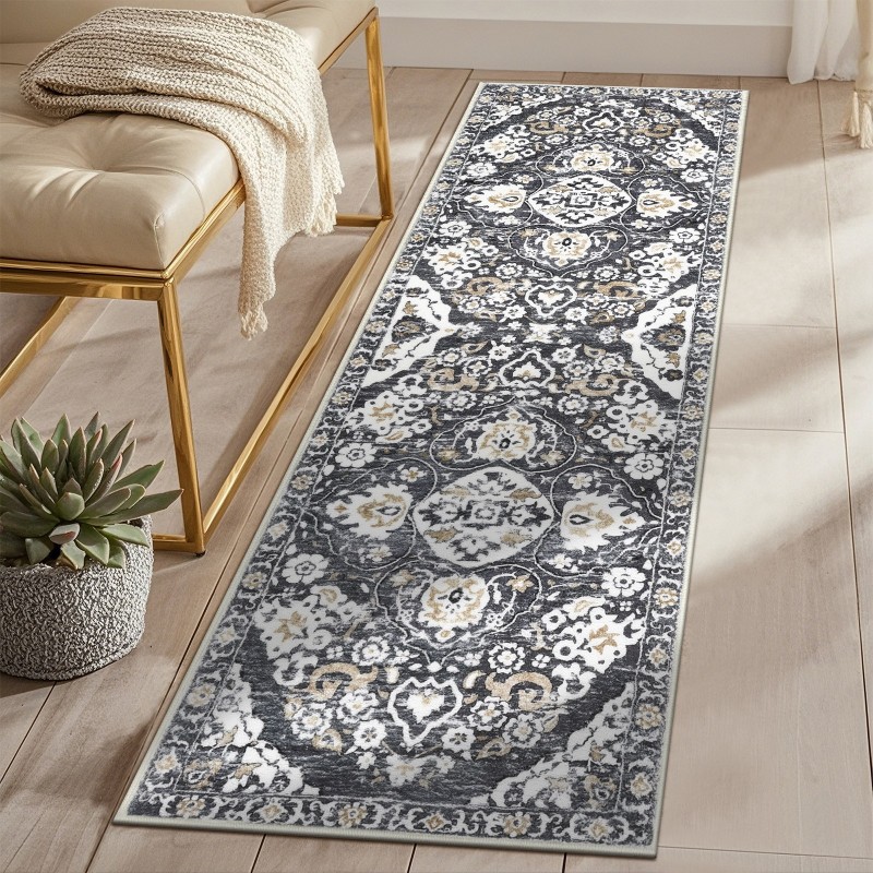 Nautical Runner Rug Deep Blue  – Commercial Kitchen Background recenzja i cena