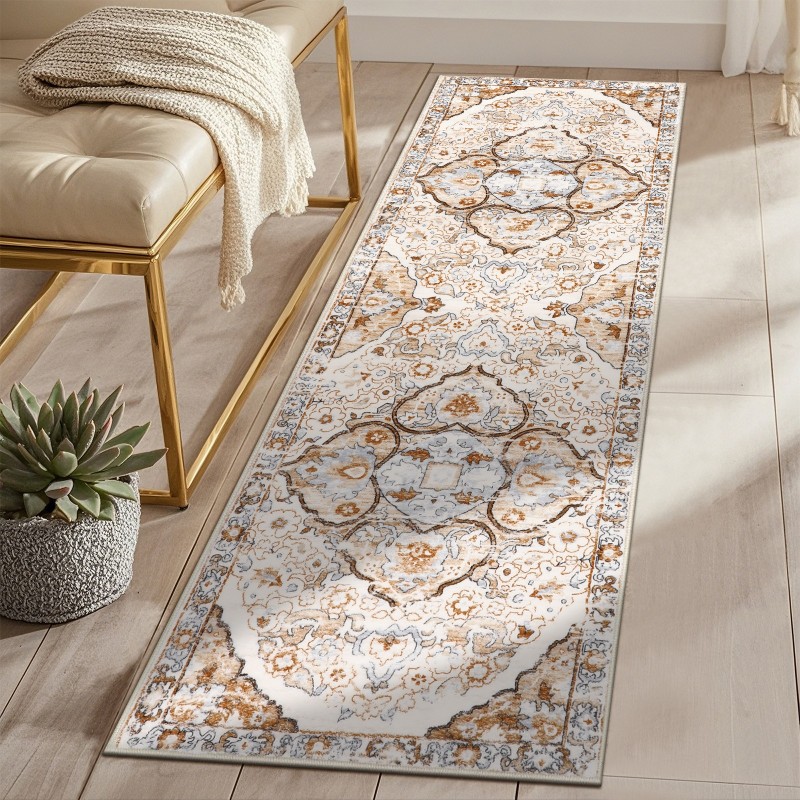 Nautical Runner Rug Deep Blue  – Commercial Kitchen Background recenzja i cena
