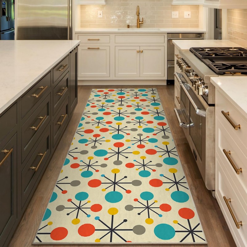 Mediterranean Floral Runner Ru – Commercial Kitchen Background recenzja i cena