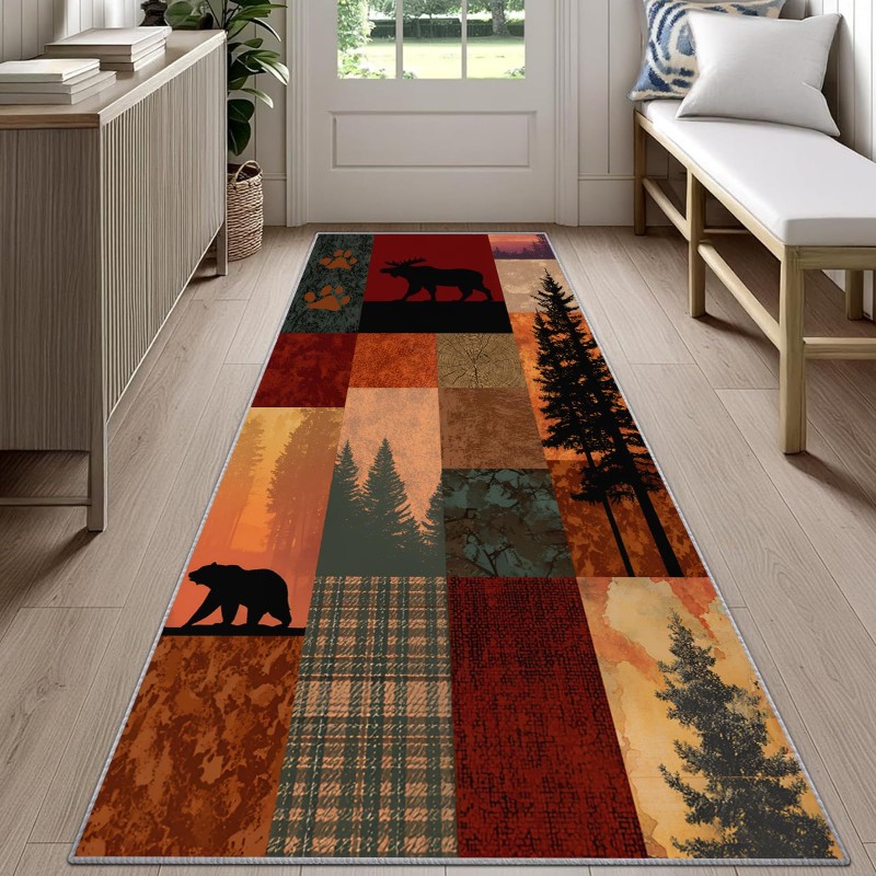 Colorful Tiger Runner Rug Pink – Commercial Kitchen Background recenzja i cena
