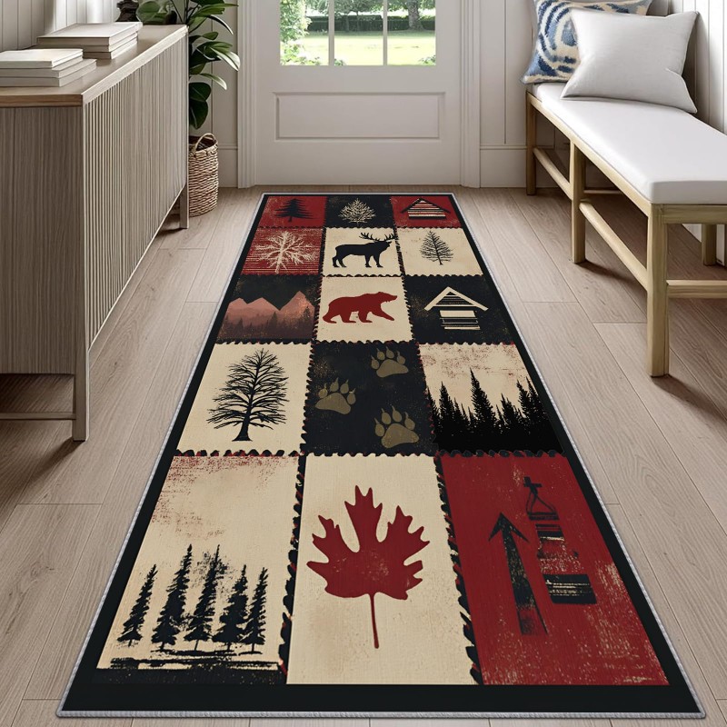 Colorful Tiger Runner Rug Pink – Commercial Kitchen Background recenzja i cena