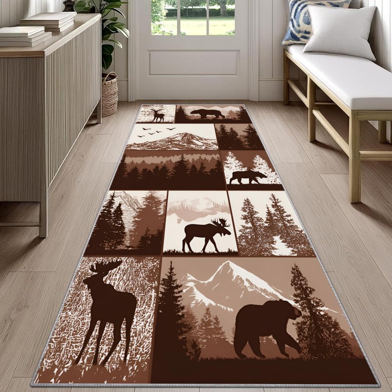 Colorful Tiger Runner Rug Pink – Commercial Kitchen Background recenzja i cena