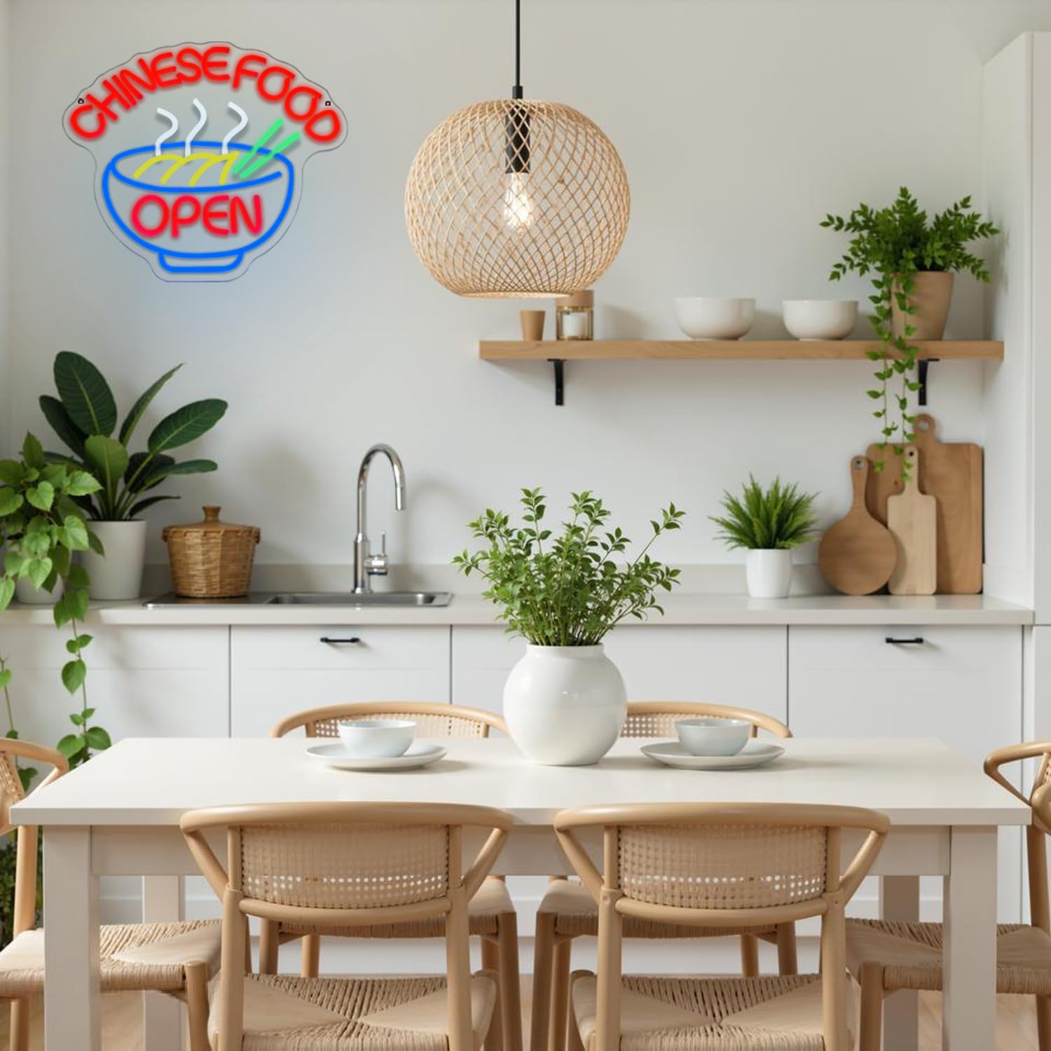 Chinese Food Open Neon Sign Ra – Commercial Kitchen Store recenzja i cena