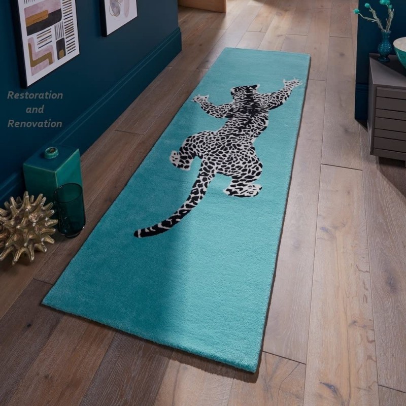 American Retro Runner Rug Oran – Commercial Kitchen Background recenzja i cena