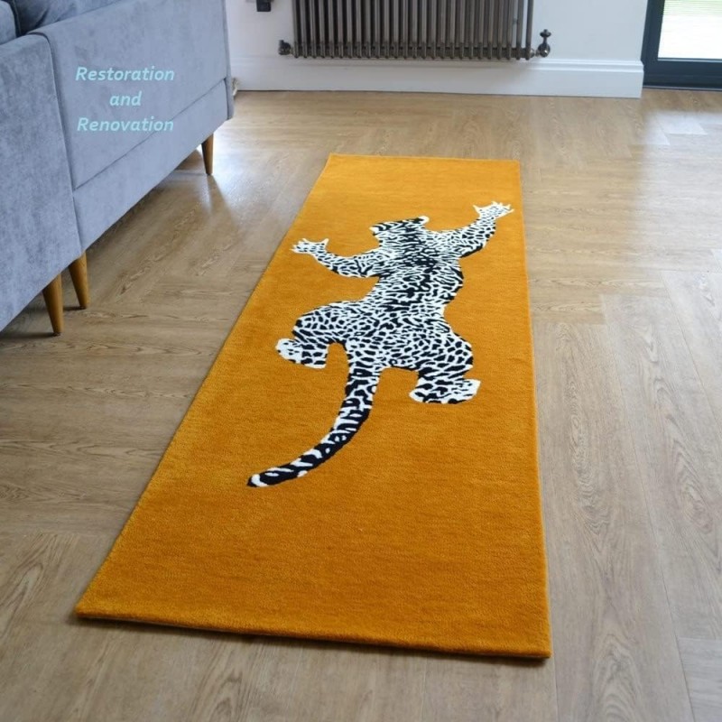 American Retro Runner Rug Oran – Commercial Kitchen Background recenzja i cena