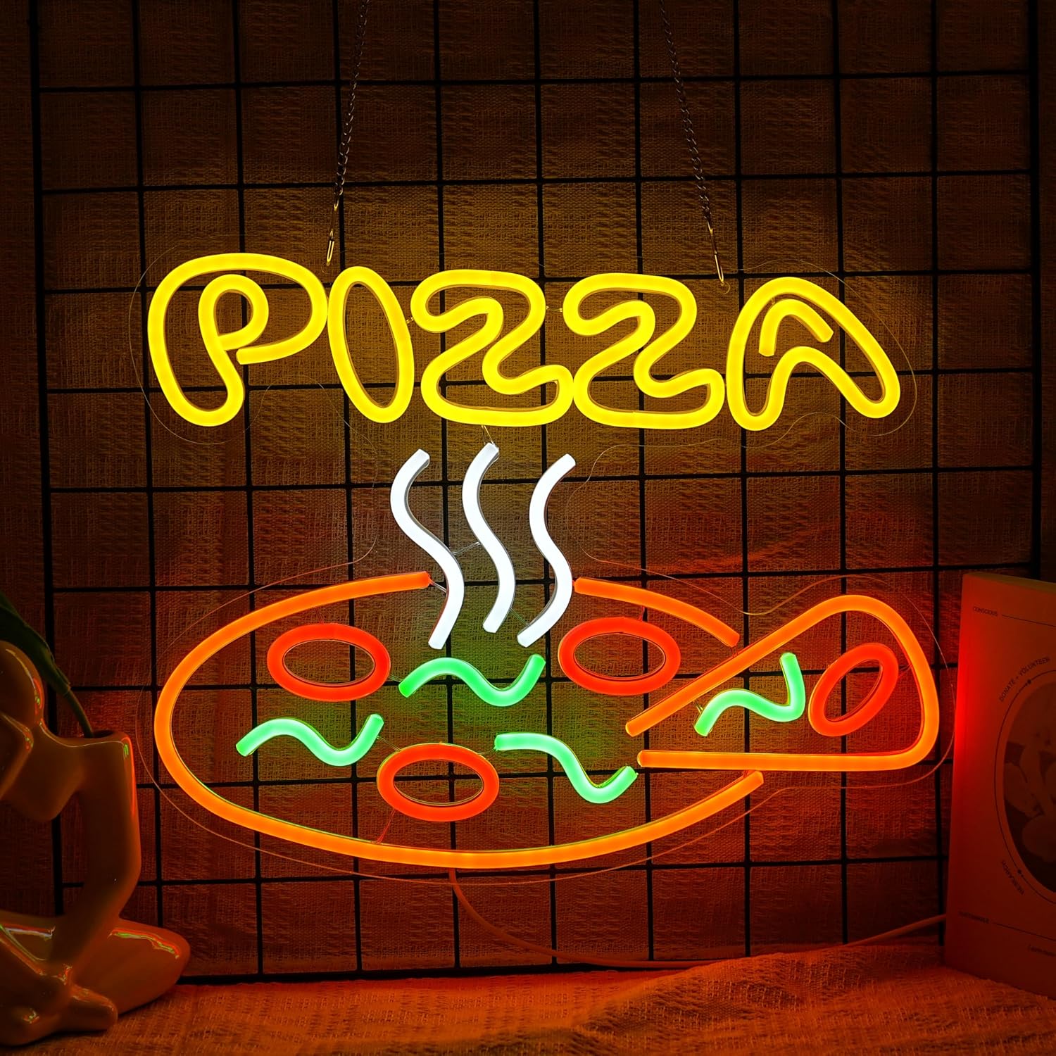Pizza Neon Sign USB Dimmable L – Commercial Kitchen Store recenzja i cena