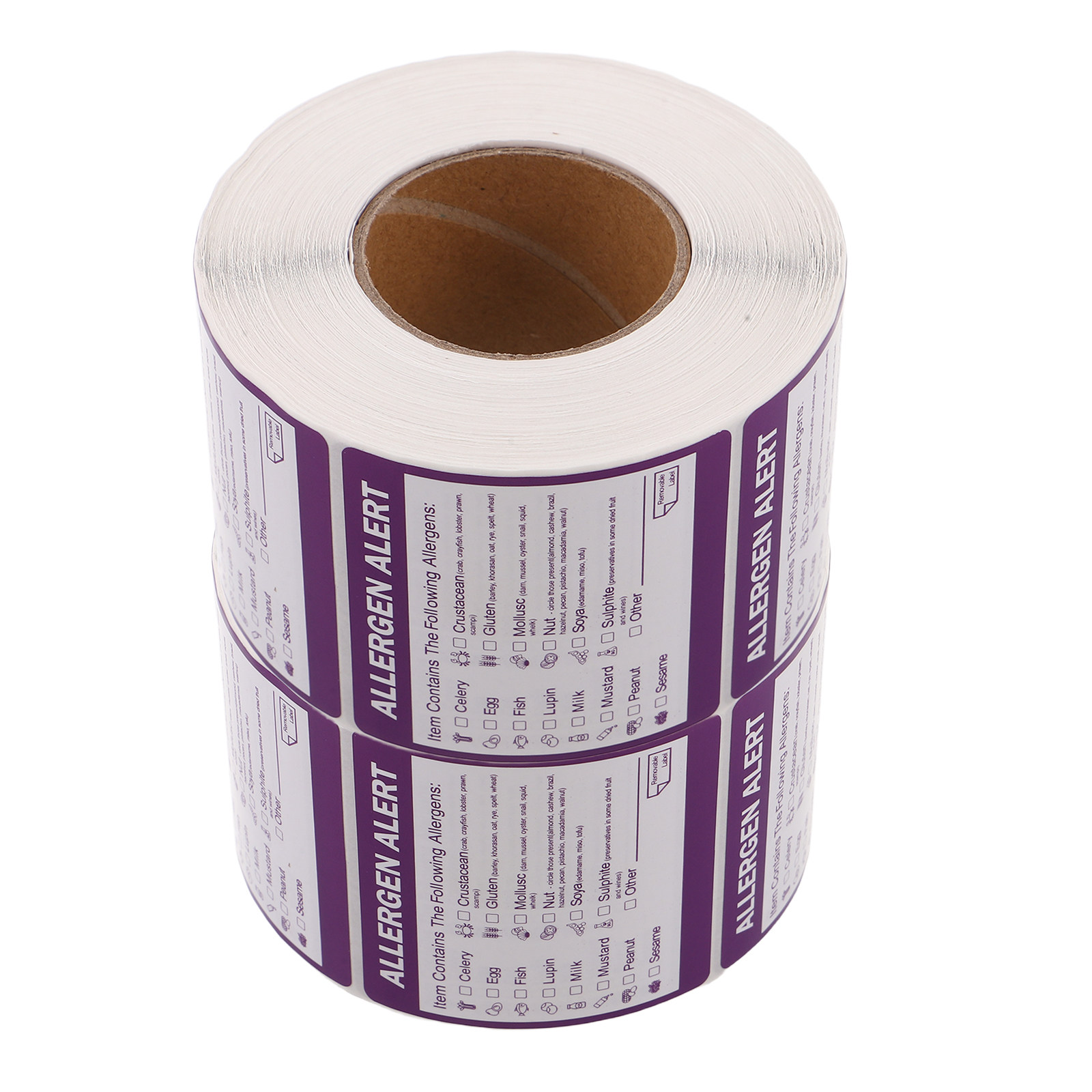2 Rolls 2 Inch Allergen Label  – Commercial Kitchen Store recenzja i cena