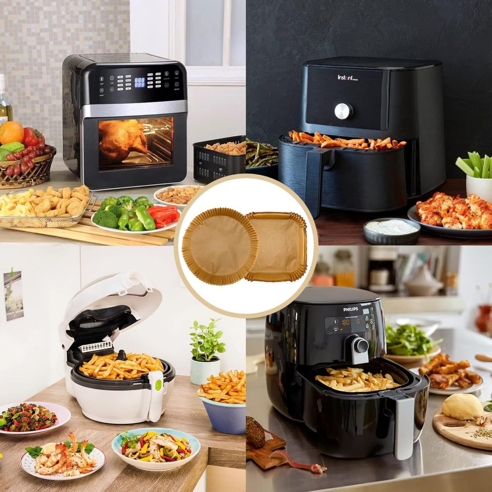 50/100pcs Air Fryer Disposable – Commercial Kitchen Pots And Pans recenzja i cena