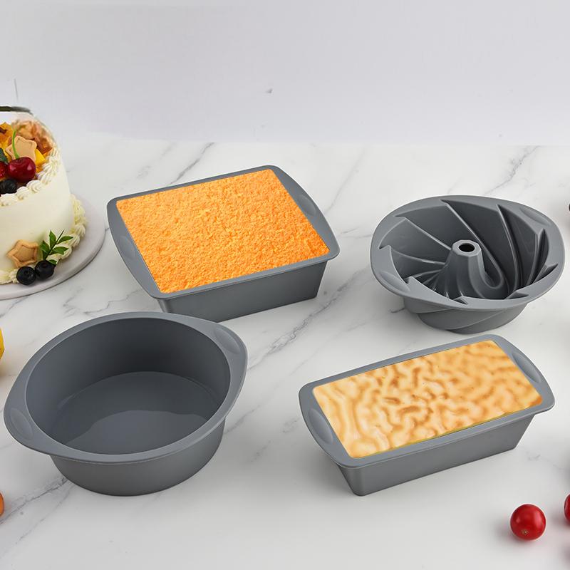 Silicone Square 4-Piece Cake P – Commercial Kitchen Pots And Pans recenzja i cena