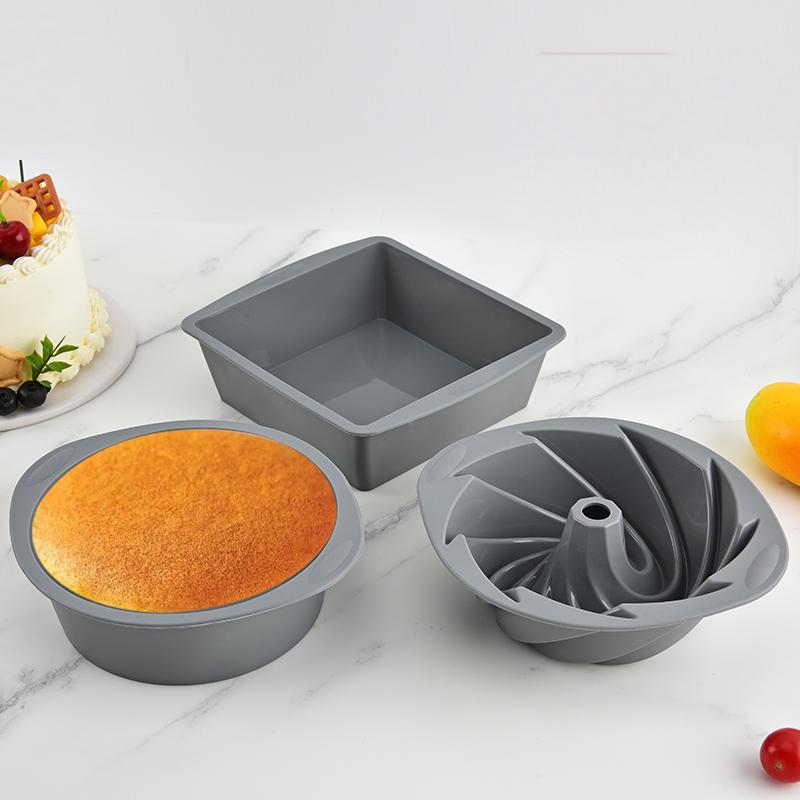 Silicone Square 4-Piece Cake P – Commercial Kitchen Pots And Pans recenzja i cena