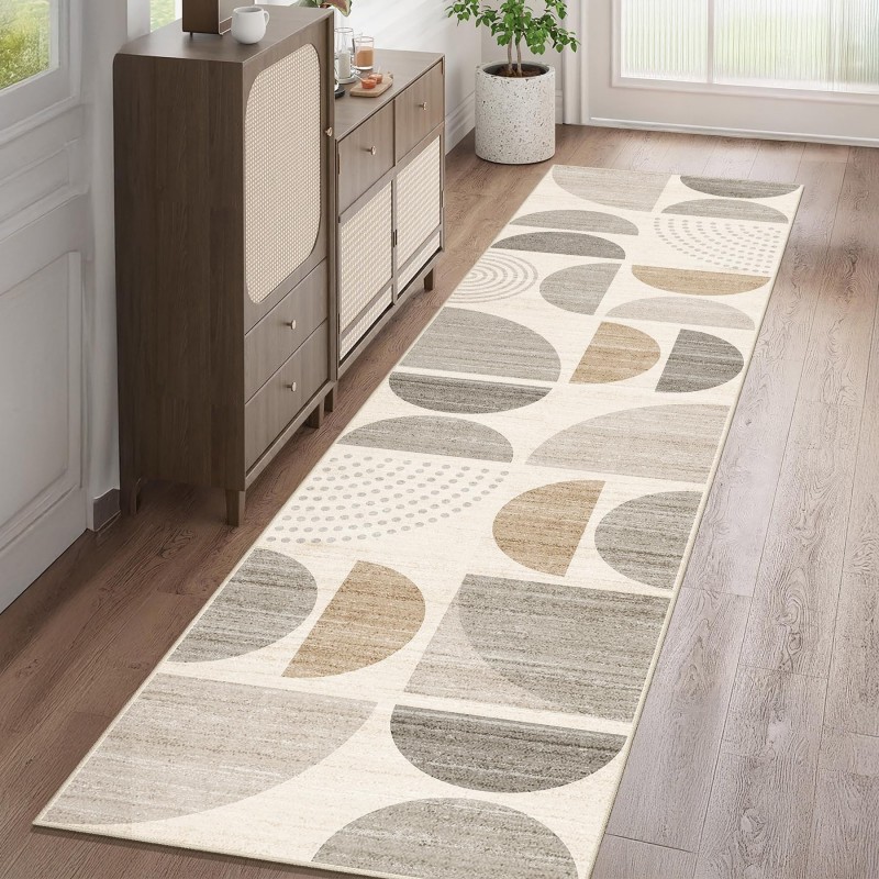 Leopard Print Runner Rug Teal  – Commercial Kitchen Background recenzja i cena
