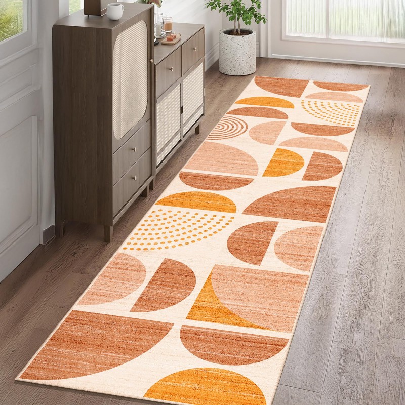 Leopard Print Runner Rug Teal  – Commercial Kitchen Background recenzja i cena