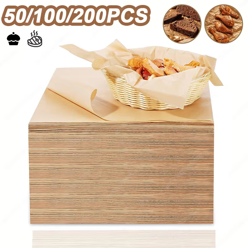 50/100/200PCS Baking Paper Par – Commercial Kitchen Pots And Pans recenzja i cena
