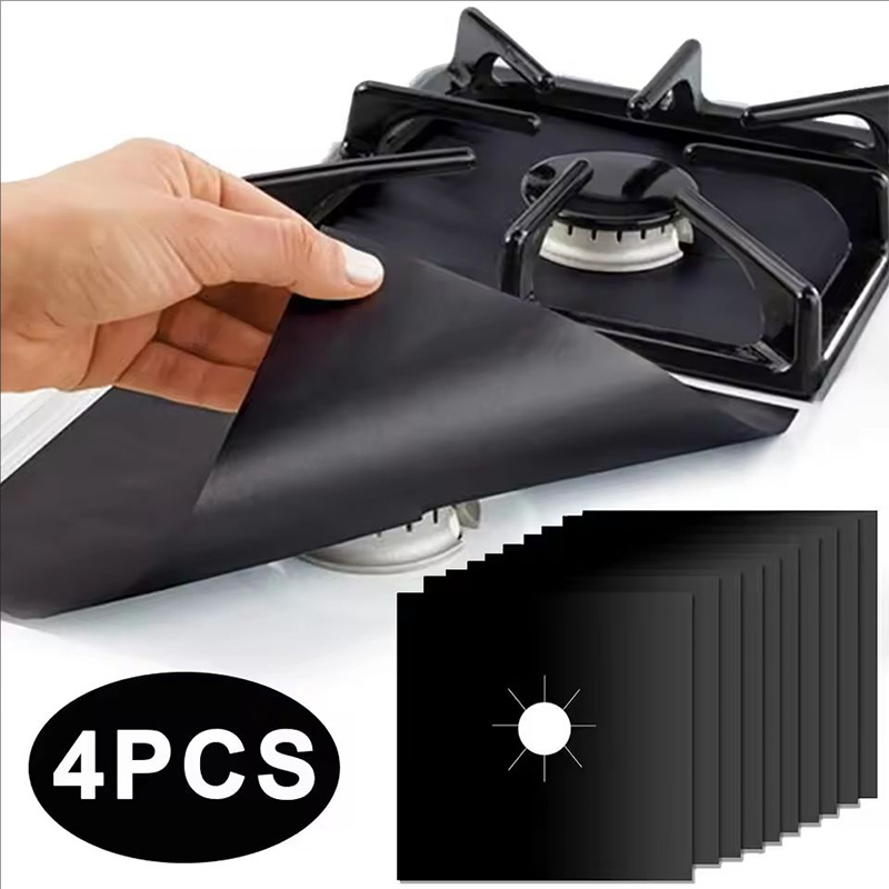 4/8Pcs Gas Stove Protector Coo – Commercial Kitchen Warmer recenzja i cena