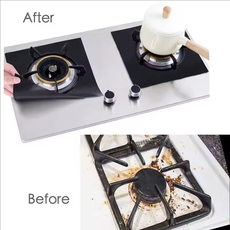 4/8Pcs Gas Stove Protector Coo – Commercial Kitchen Warmer recenzja i cena