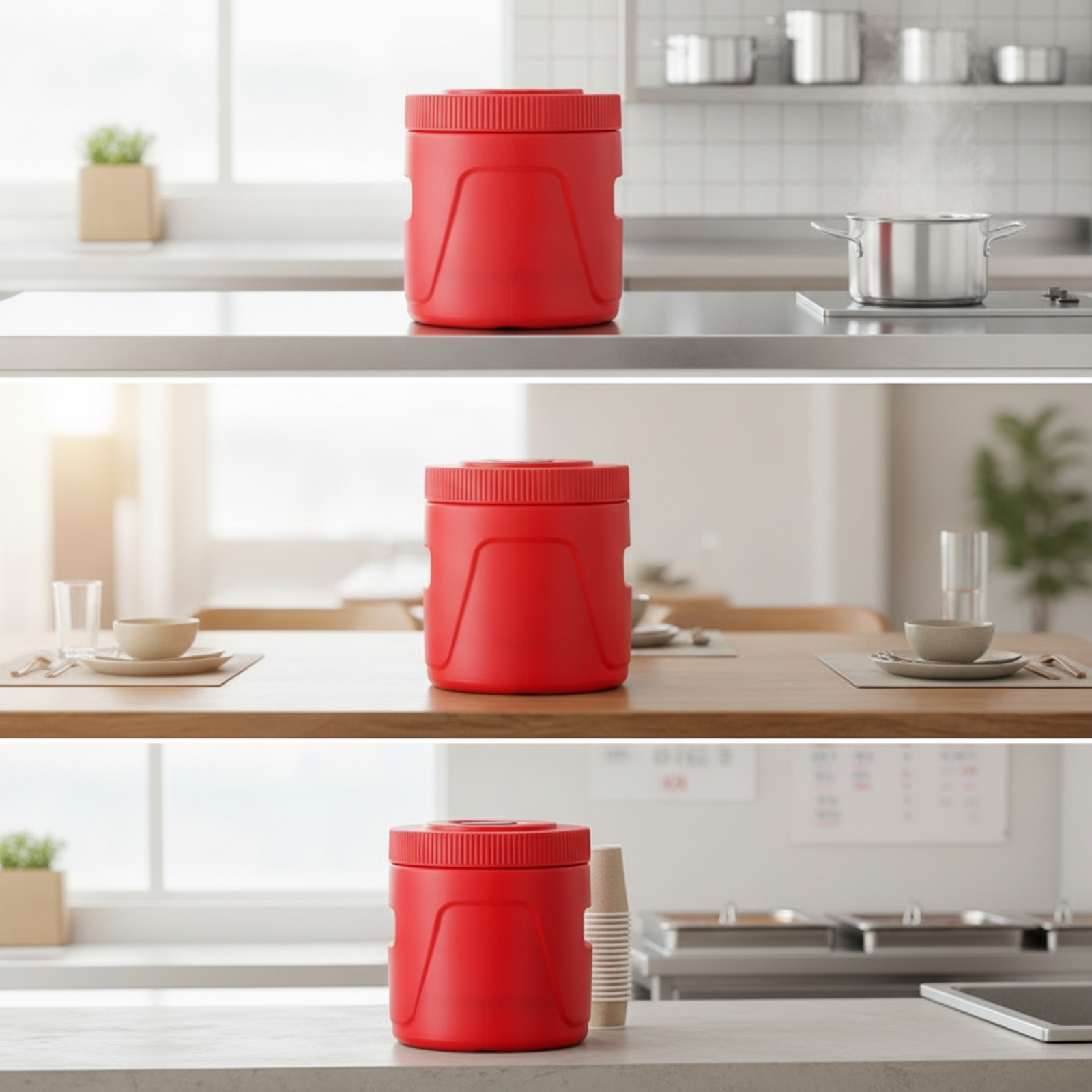 Insulated Container with Stain – Commercial Kitchen Walls recenzja i cena