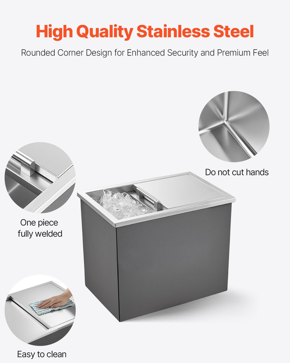 Stainless Steel Drop-In Ice Ch – Commercial Kitchen Store recenzja i cena