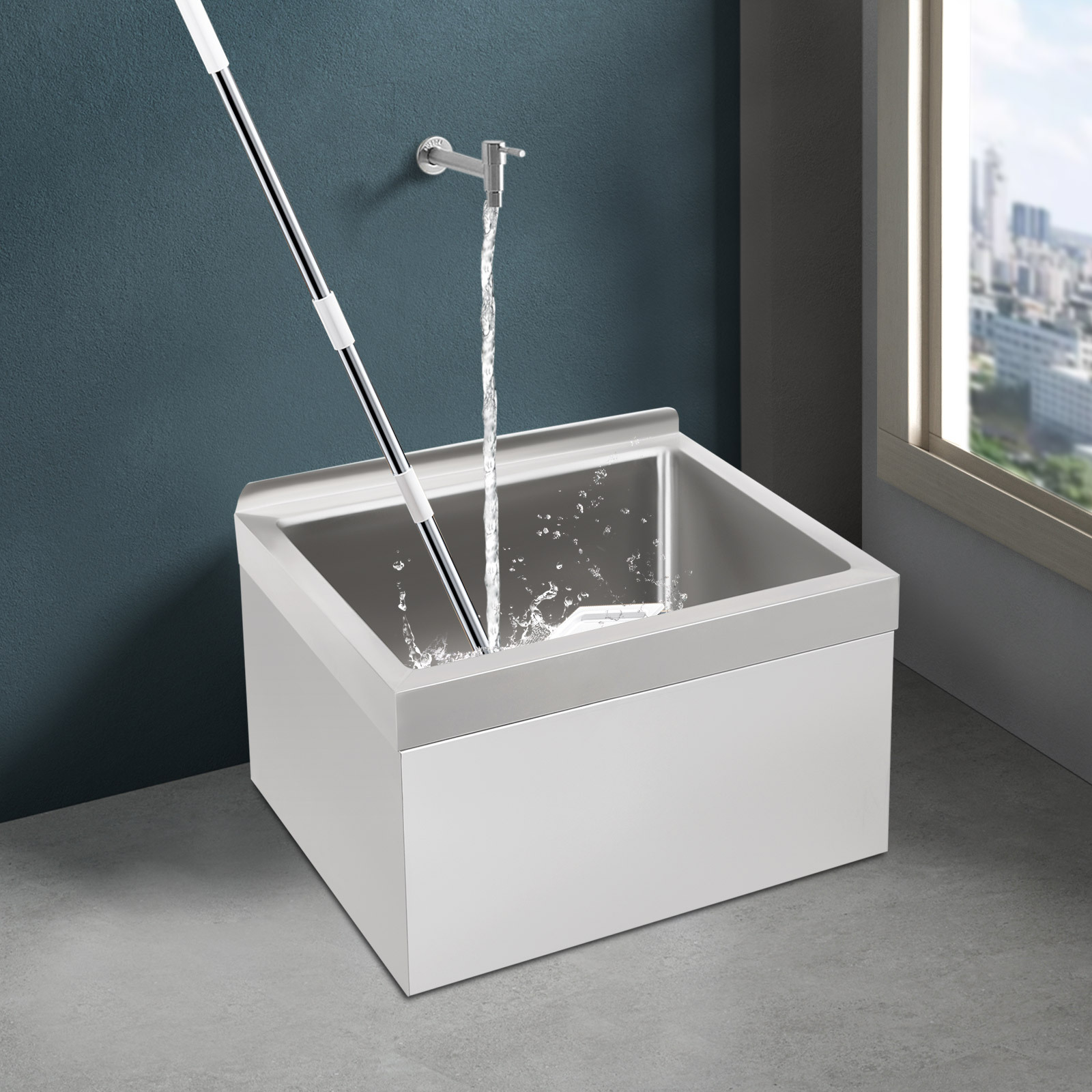 Commercial Mop Sink with 304 S – Commercial Kitchen Walls recenzja i cena