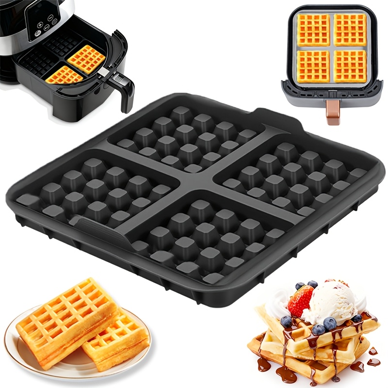 Square Waffle Mold, Non-Stick  – Commercial Kitchen Pots And Pans recenzja i cena