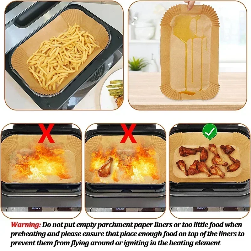 Disposable Air Fryer Paper Non – Commercial Kitchen Pots And Pans recenzja i cena