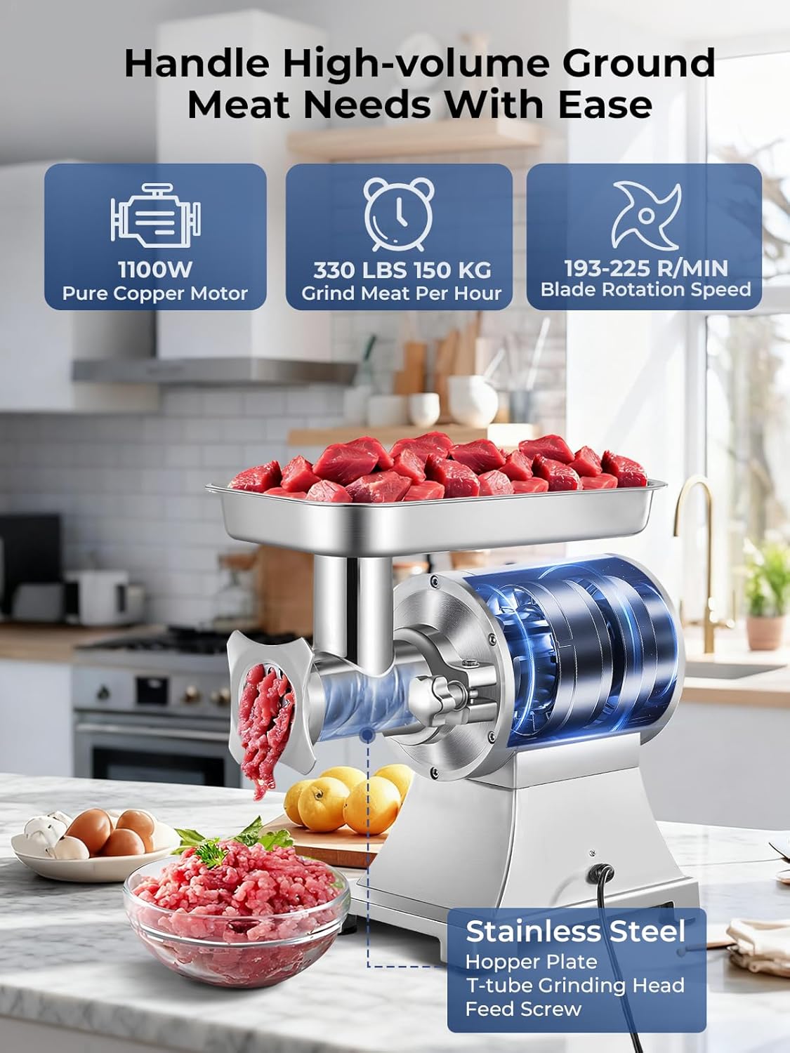 Commercial Kitchen Meat Grinde – Commercial Kitchen Store recenzja i cena