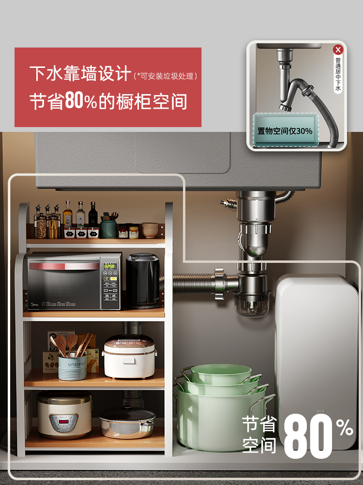 White Kitchen Sink, Stainless  – Commercial Kitchen Set recenzja i cena