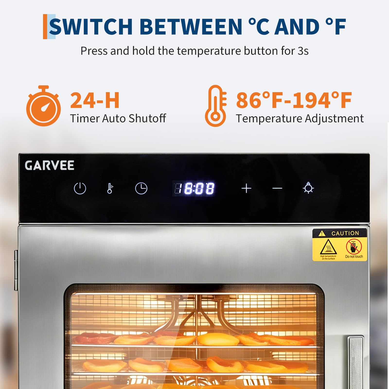 Stainless Steel Digital Food D – Commercial Food Dehydrator recenzja i cena