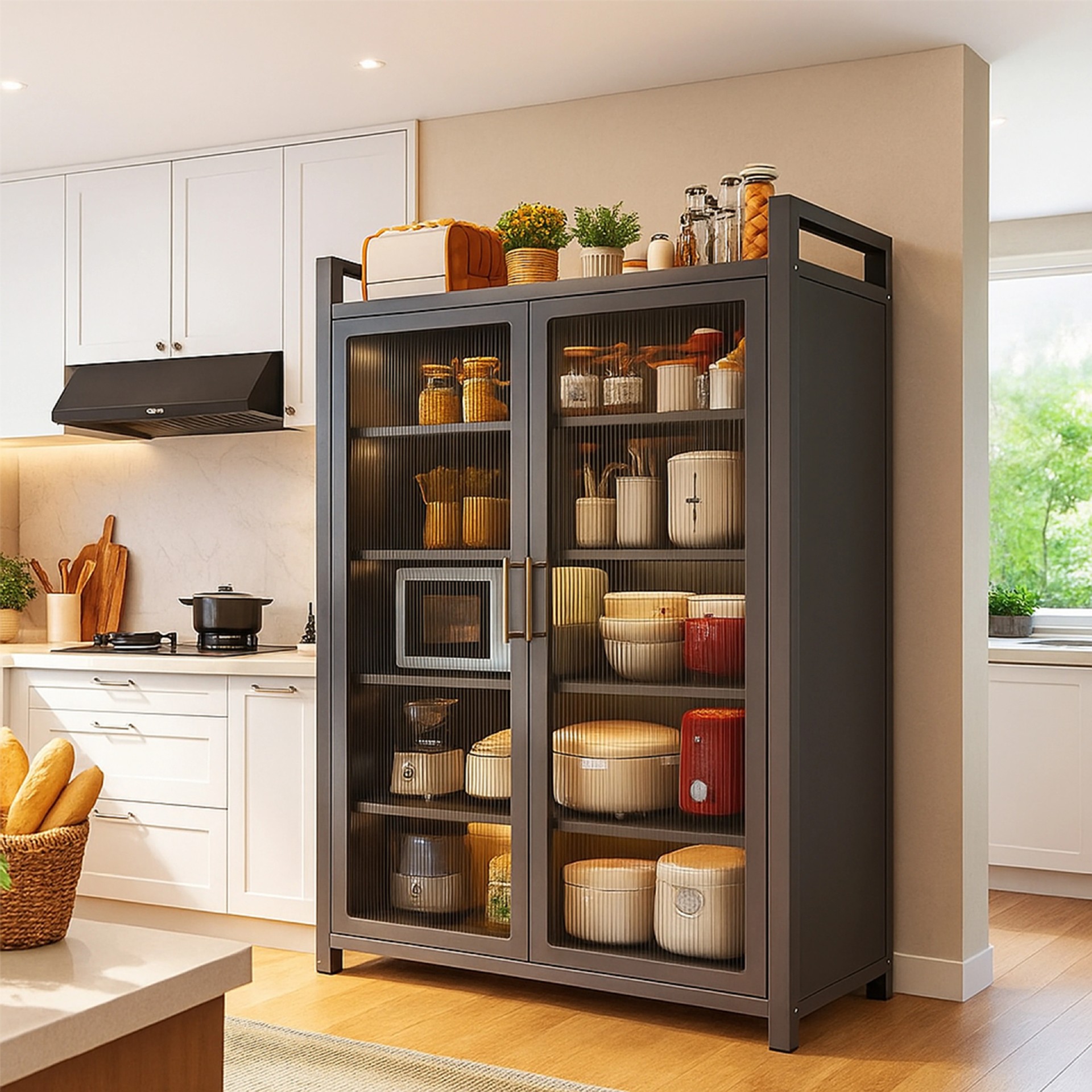 Kitchen multi-functional rack  – Commercial Kitchen Microwave recenzja i cena