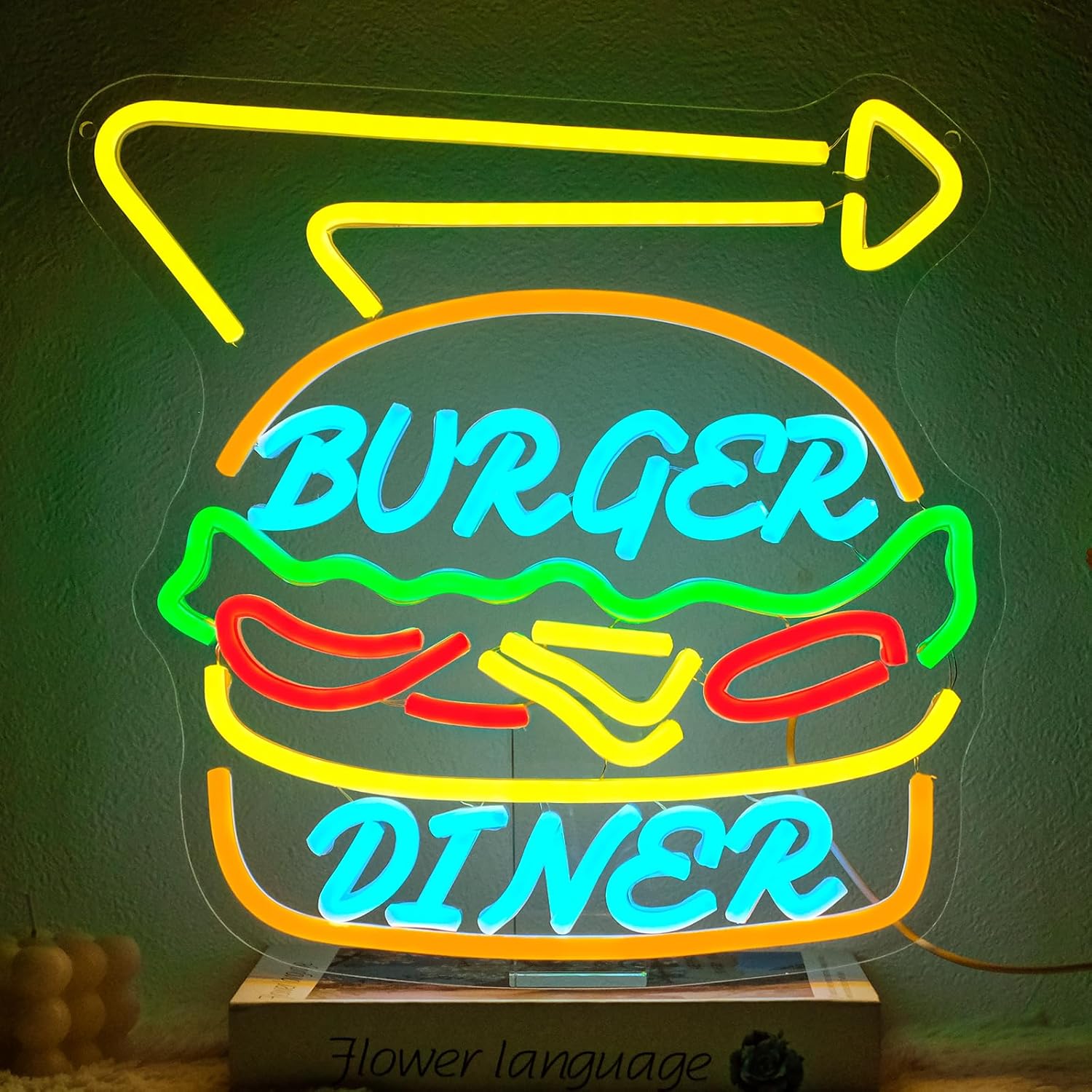 Burger Neon Sign Bussiness Art – Commercial Kitchen Store recenzja i cena