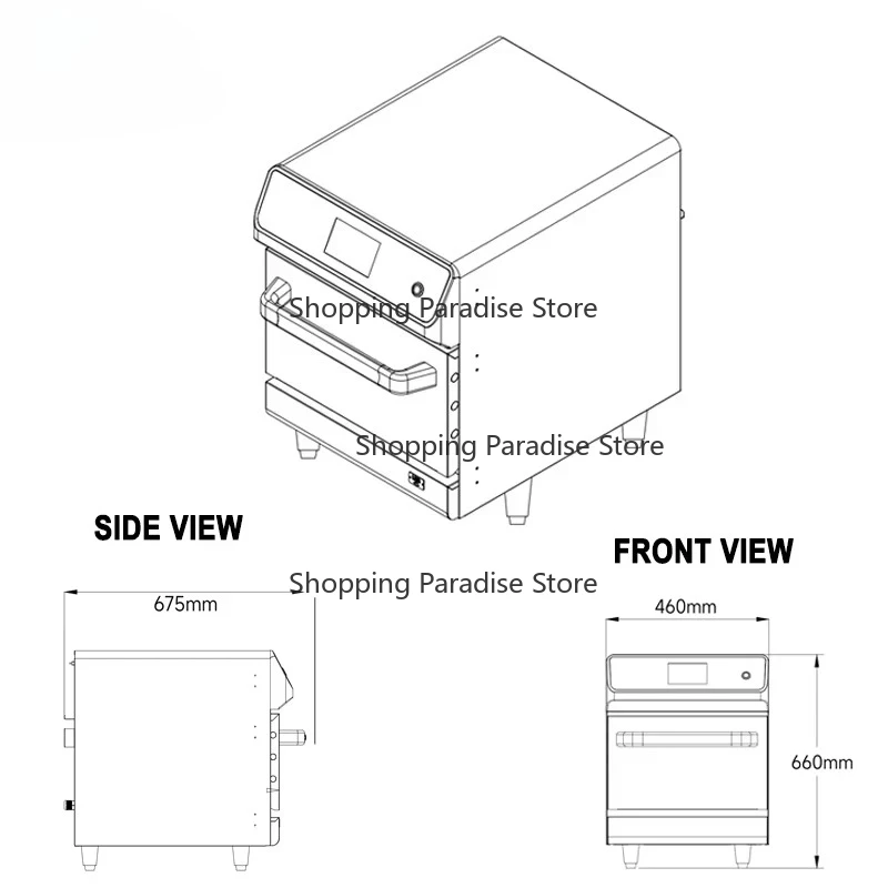 Commercial Turbo Chef Style Hi – Commercial Kitchen Microwave recenzja i cena