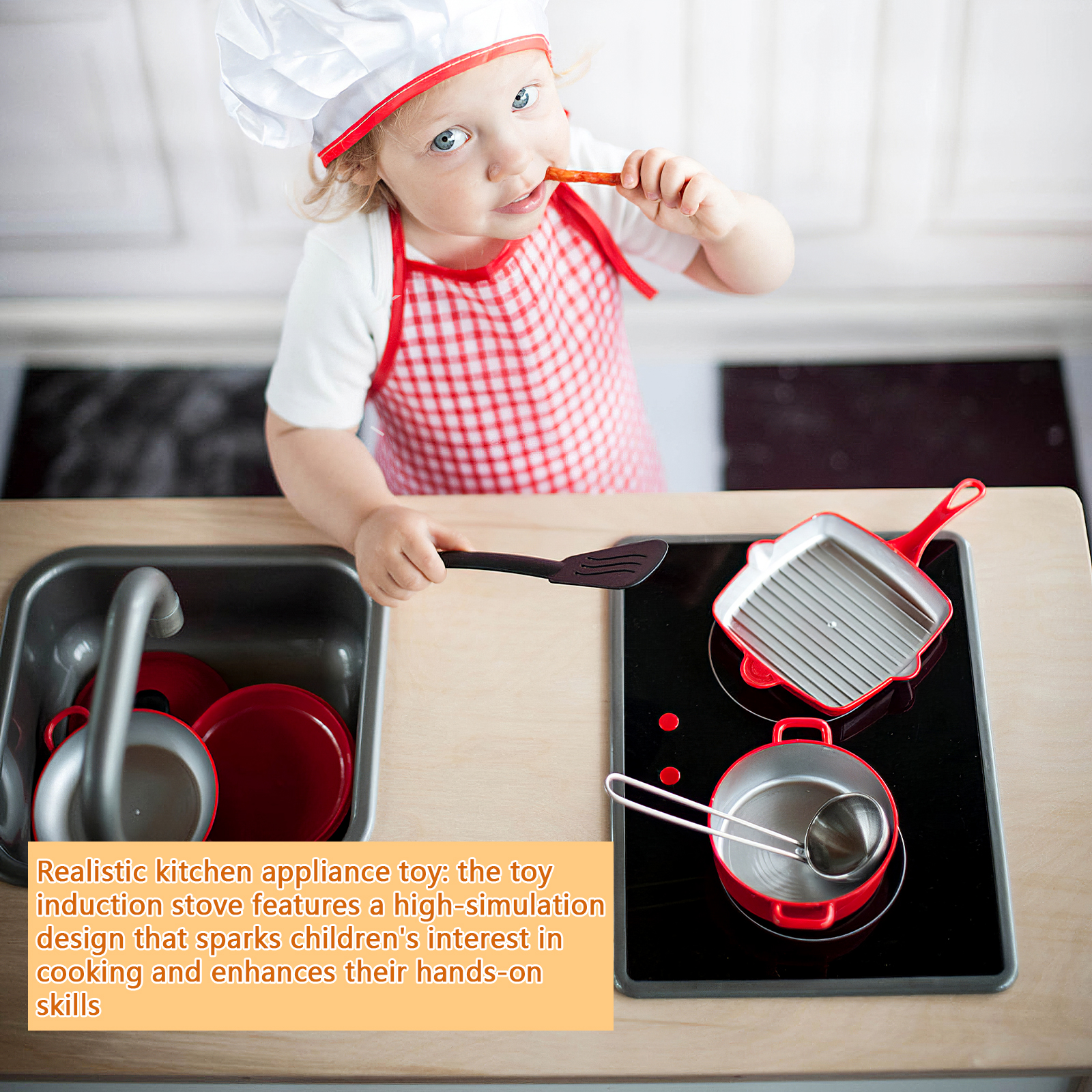 Kids Play Kitchen Appliance Re – Commercial Kitchen Warmer recenzja i cena