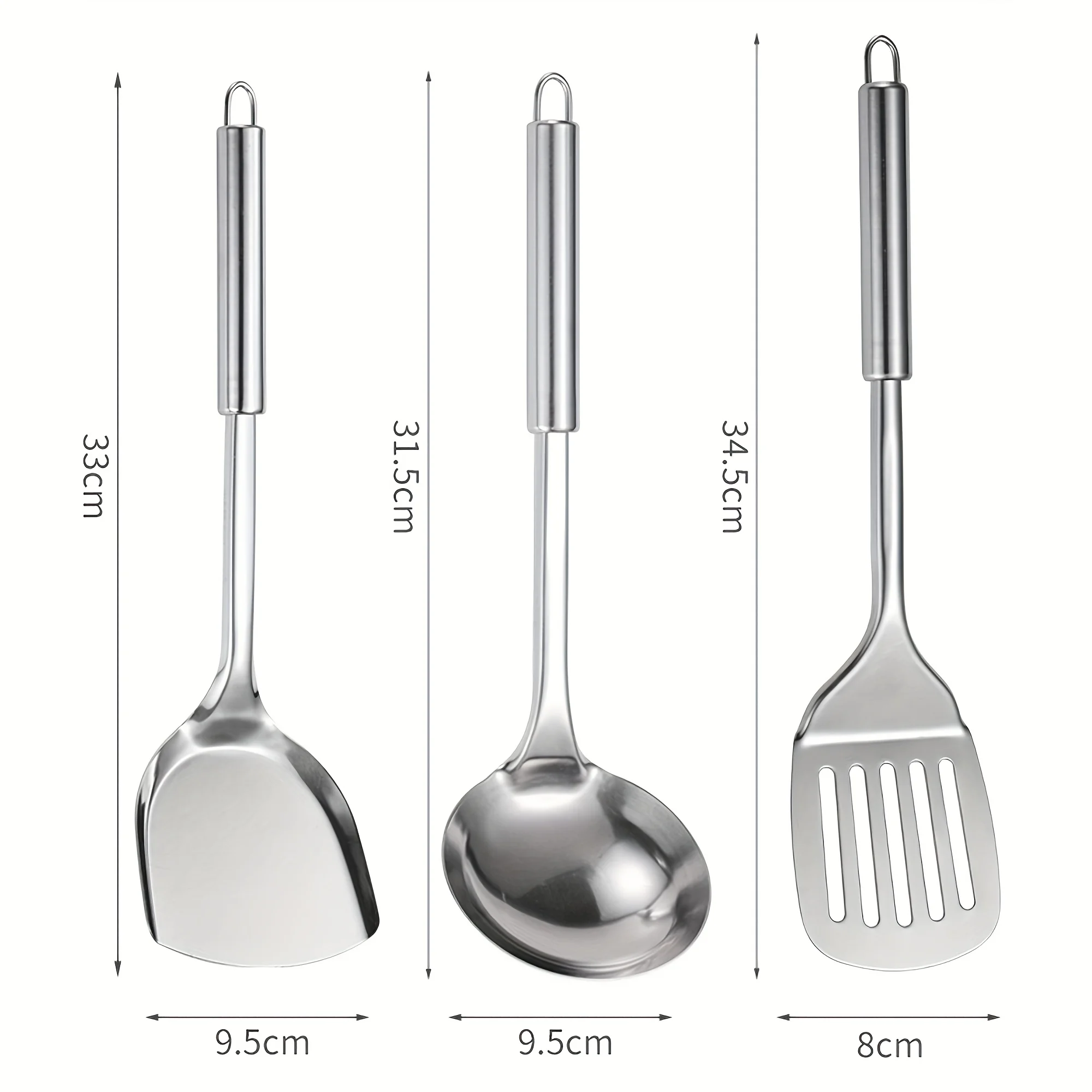 9pcs Cooking Utensil Set, 304  – Commercial Kitchen Set recenzja i cena