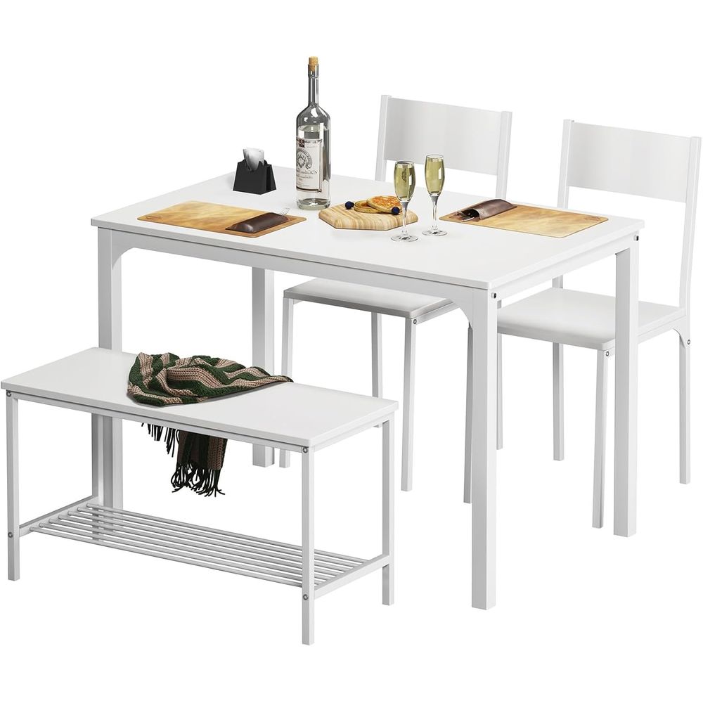 4 Pieces Dining Table Set, 43. – Commercial Kitchen Set recenzja i cena