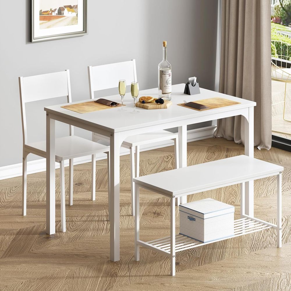 4 Pieces Dining Table Set, 43. – Commercial Kitchen Set recenzja i cena