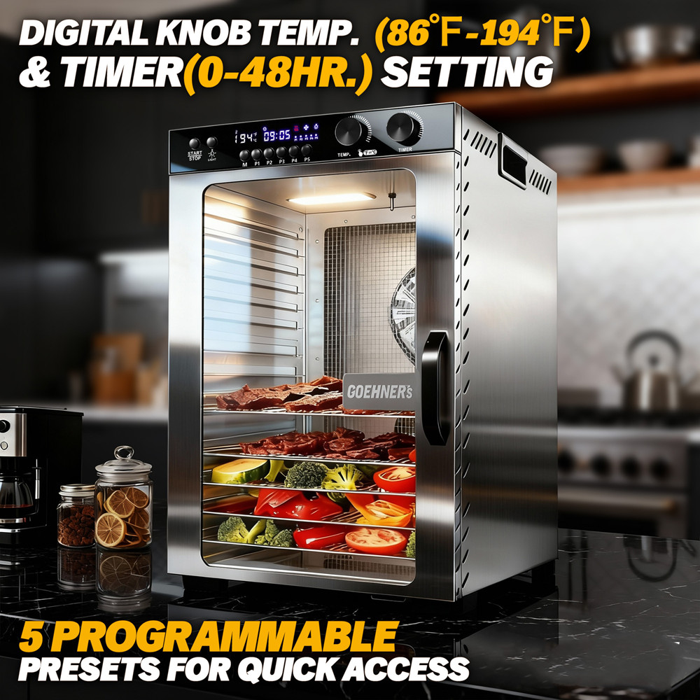 48H Timer Food Dehydrator Mach – Commercial Food Dehydrator recenzja i cena