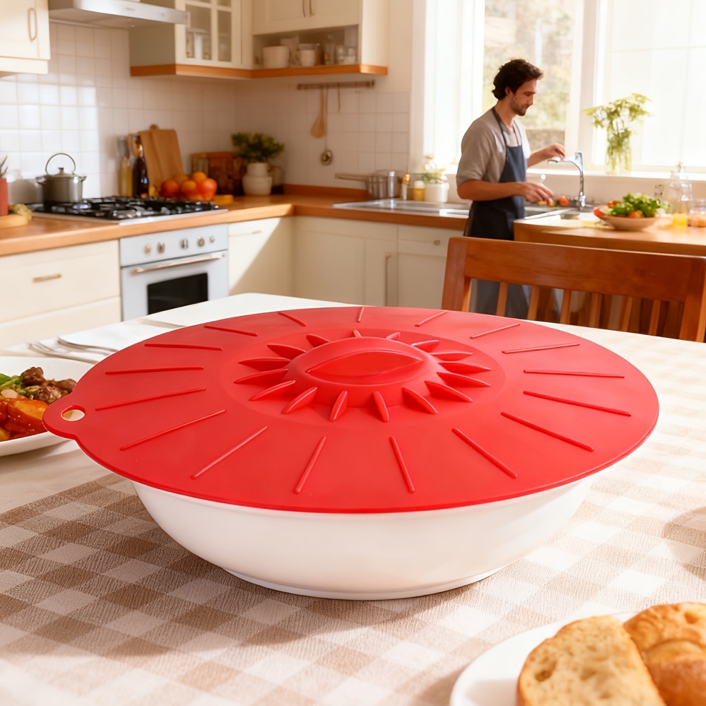 5-Piece Silicone Lids, Heat-Re – Commercial Kitchen Pots And Pans recenzja i cena