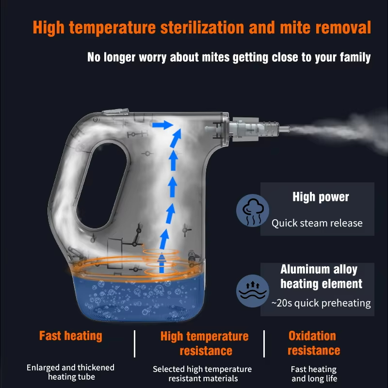 1200W Handheld Steam Cleaner H – Commercial Kitchen Air Conditioner recenzja i cena