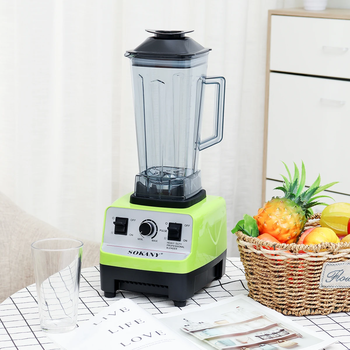SOKANY 4500W Heavy Duty Commer – Commercial Blender Heavy Duty recenzja i cena