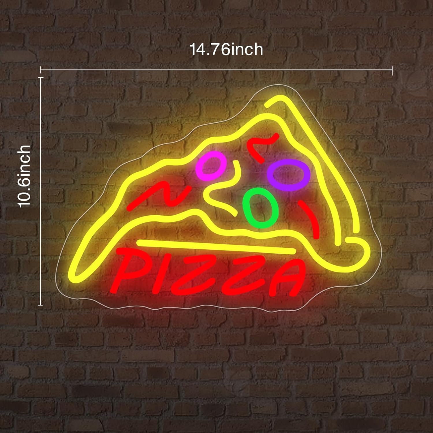 Pizza Neon Sign Bussiness Art  – Commercial Kitchen Store recenzja i cena