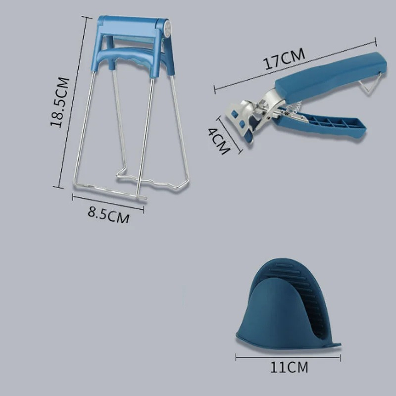 4Pcs Anti-scalding Kitchen Set – Commercial Kitchen Utensil Holder recenzja i cena