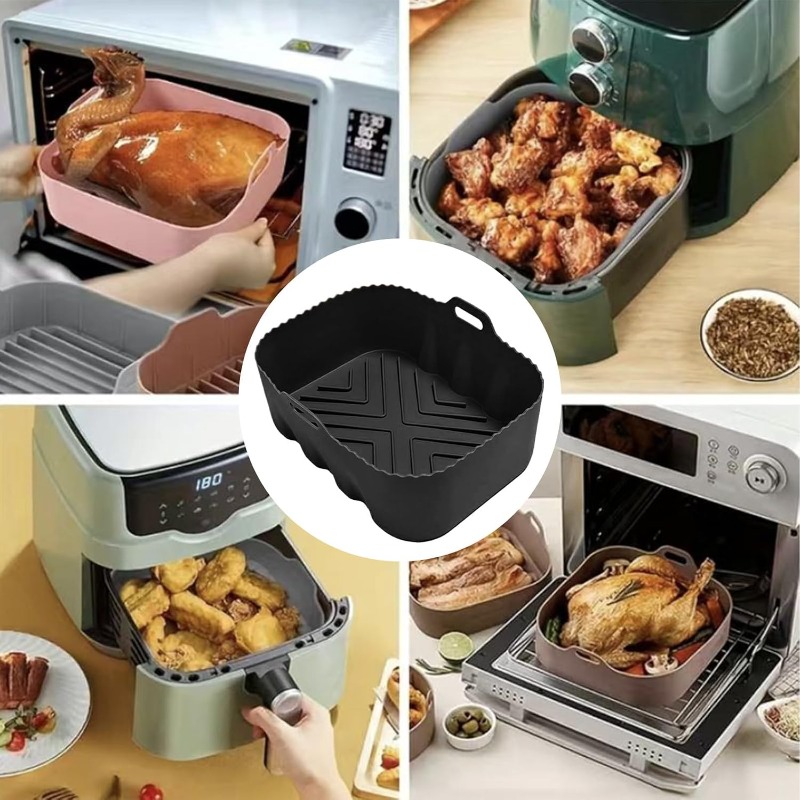 Reusable Silicone Air Fryer Li – Commercial Kitchen Pots And Pans recenzja i cena