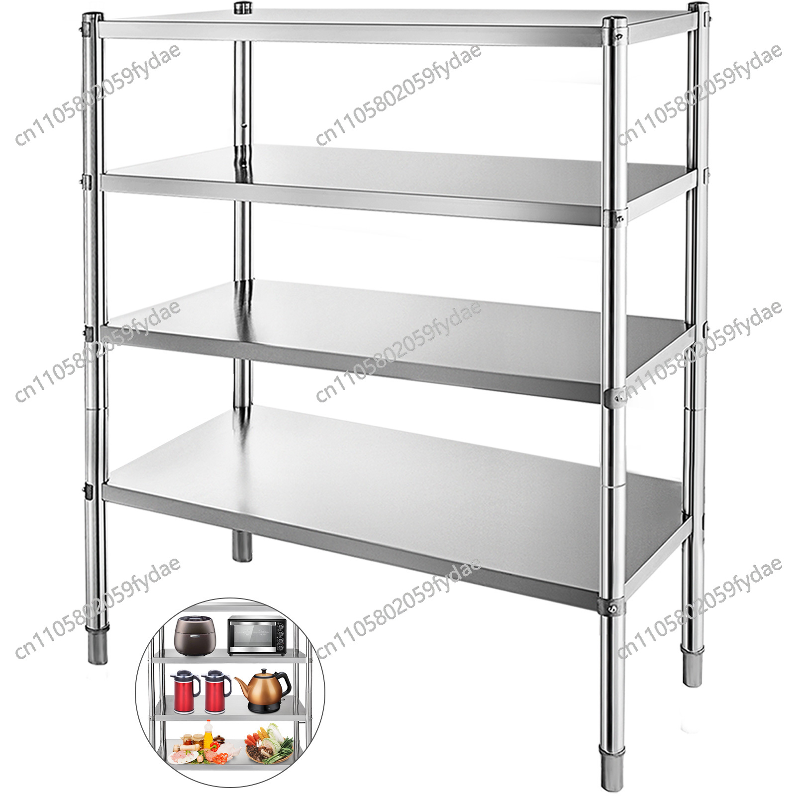 For 4-Tier Stainless Steel Com – Commercial Kitchen Store recenzja i cena
