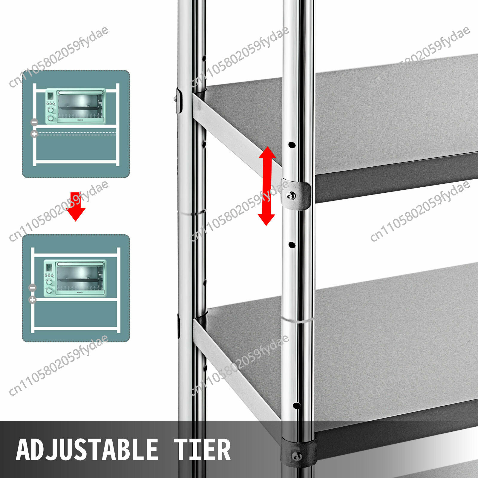 For 4-Tier Stainless Steel Com – Commercial Kitchen Store recenzja i cena